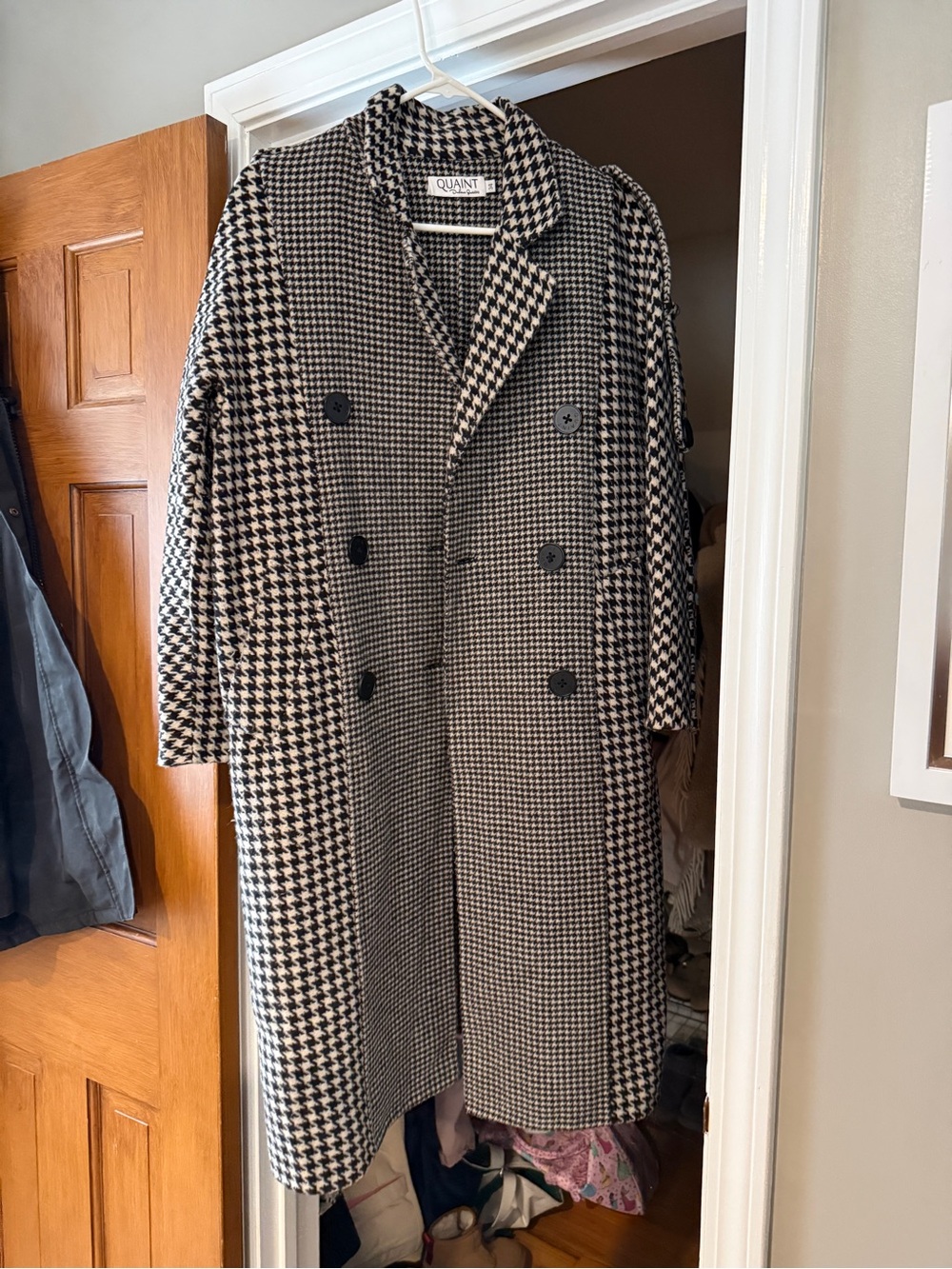 Quaint Houndstooth Jacket
